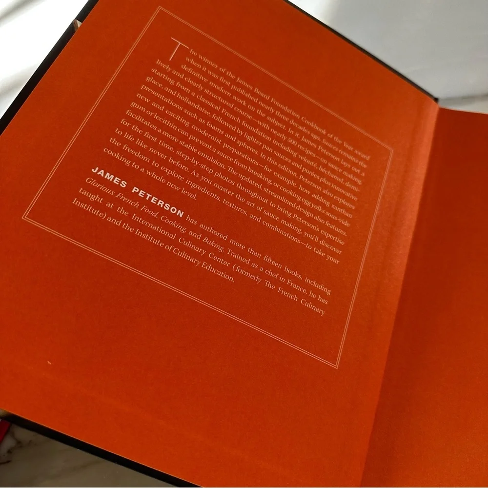 Sauces book contemporary coffee